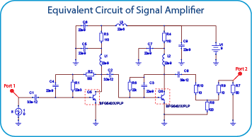Equivalent Circuit of Signal Amplifier